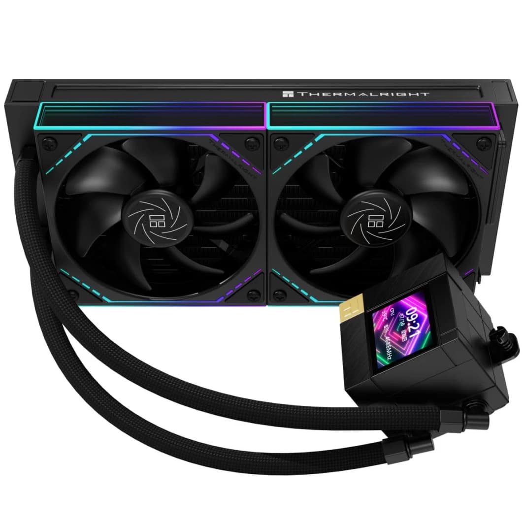 Thermalright Core Matrix 240 Vision ARGB BLACK CPU Liquid Cooler with 2" LCD Display