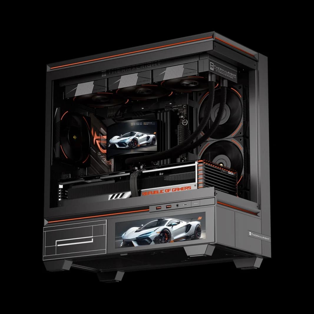 Thermalright Rainbow Vision 360 Turbo ARGB Black CPU Liquid Cooler