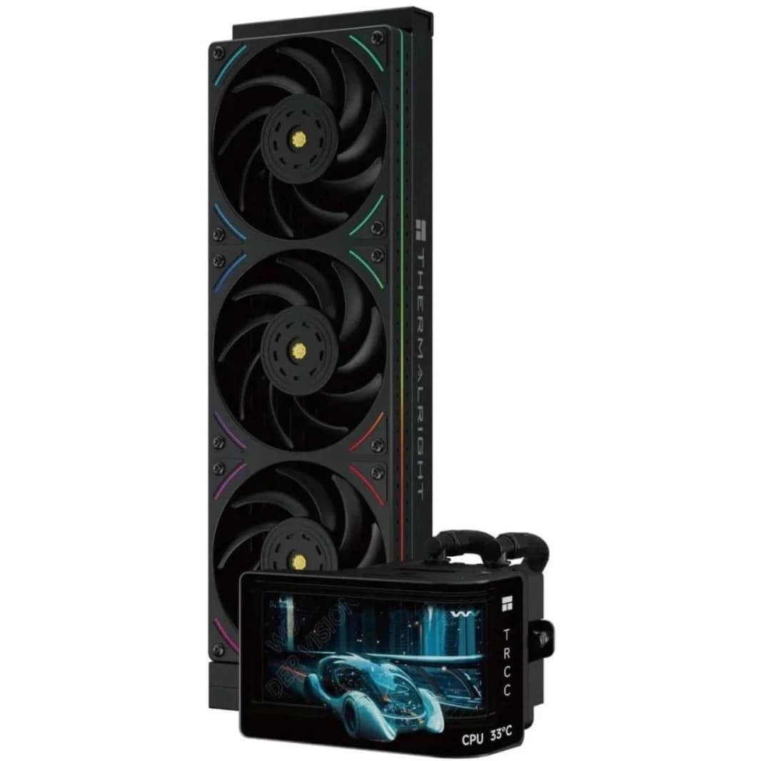 Thermalright Wonder Vision 360 UB ARGB CPU Liquid Cooler with OLED Display