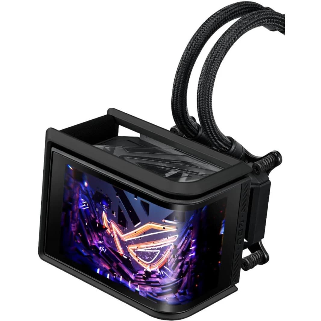 ASUS ROG Ryuo IV SLC 360 ARGB Liquid CPU Cooler with AMOLED Display