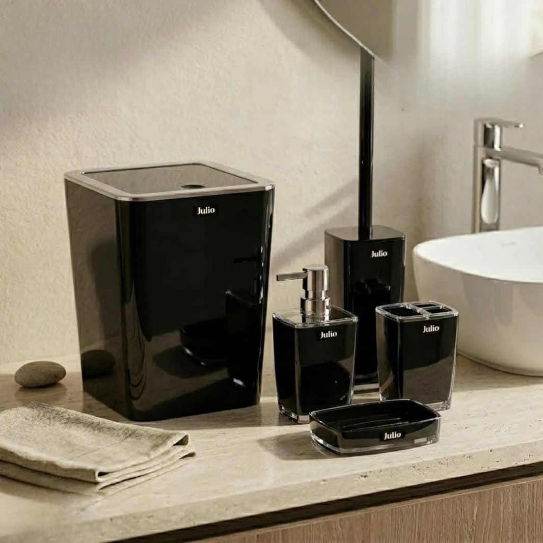 JULIA Bathroom Accessory Set