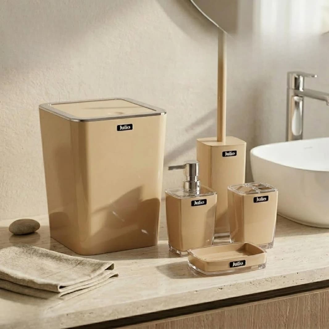 JULIA Bathroom Accessory Set