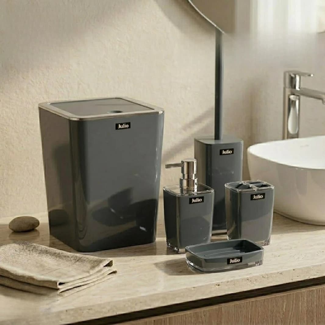JULIA Bathroom Accessory Set