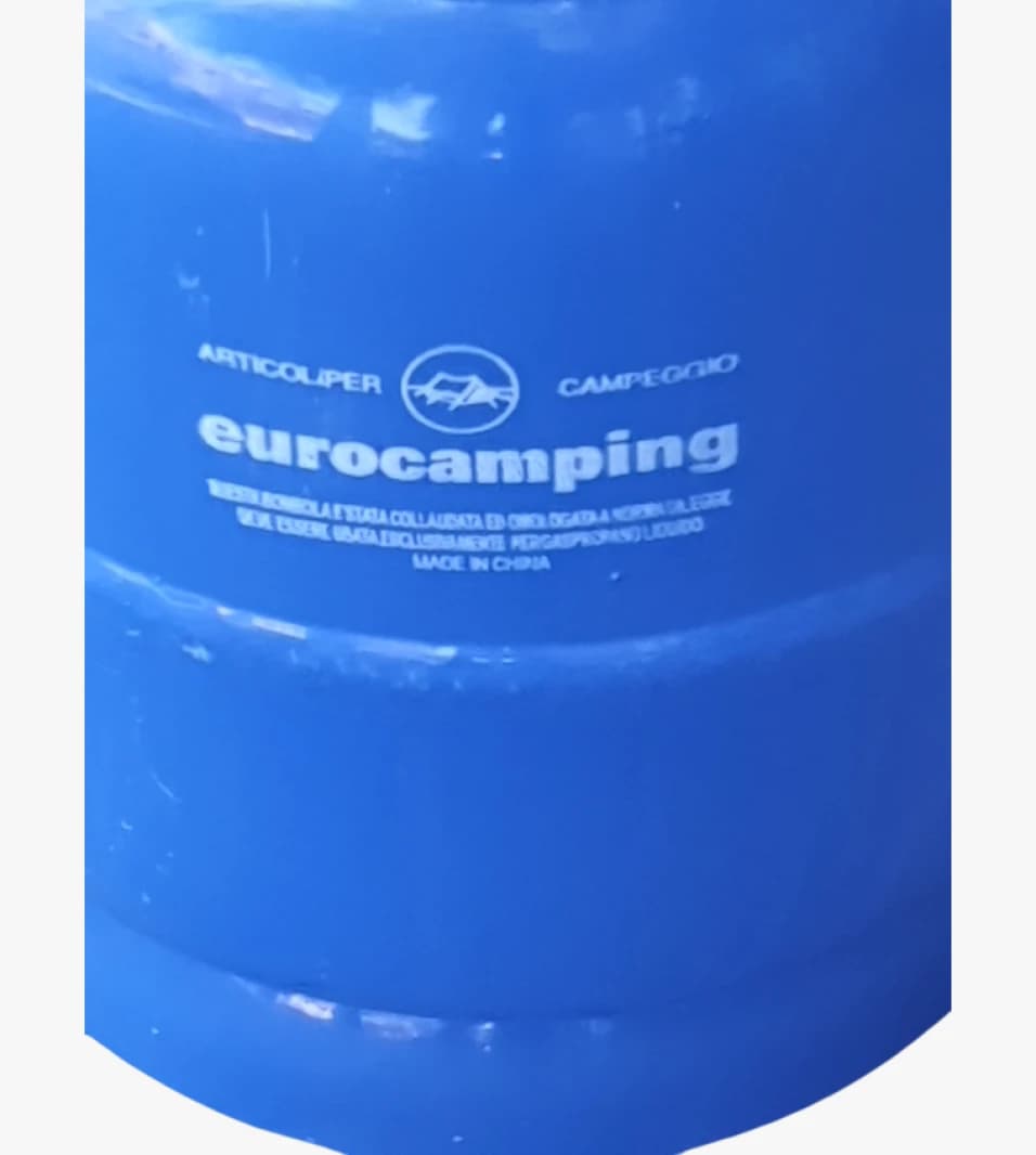 Eurocamping Portable Gas Stove, Practical Design for Outdoor Use with Wind-Resistant System for Camping Enthusiasts