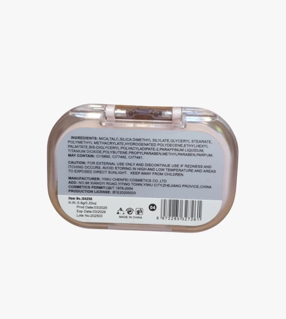 DoDo Girl Professional Makeup Sweety Blusher Blush for a Radiant, Healthy Glow for All Skin Types