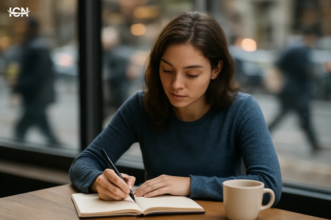 الكتابة بهدوء في يوم صاخب