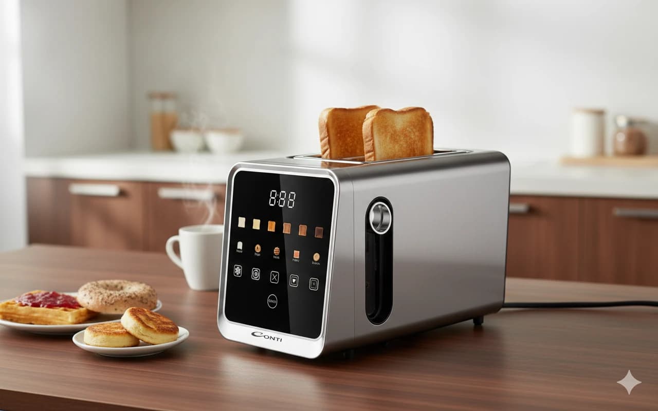 Conte Digital Electric Toaster
