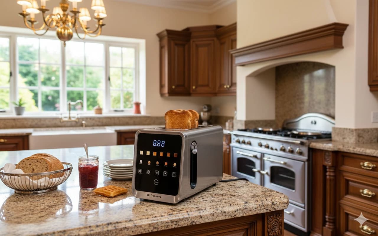 Conte Digital Electric Toaster