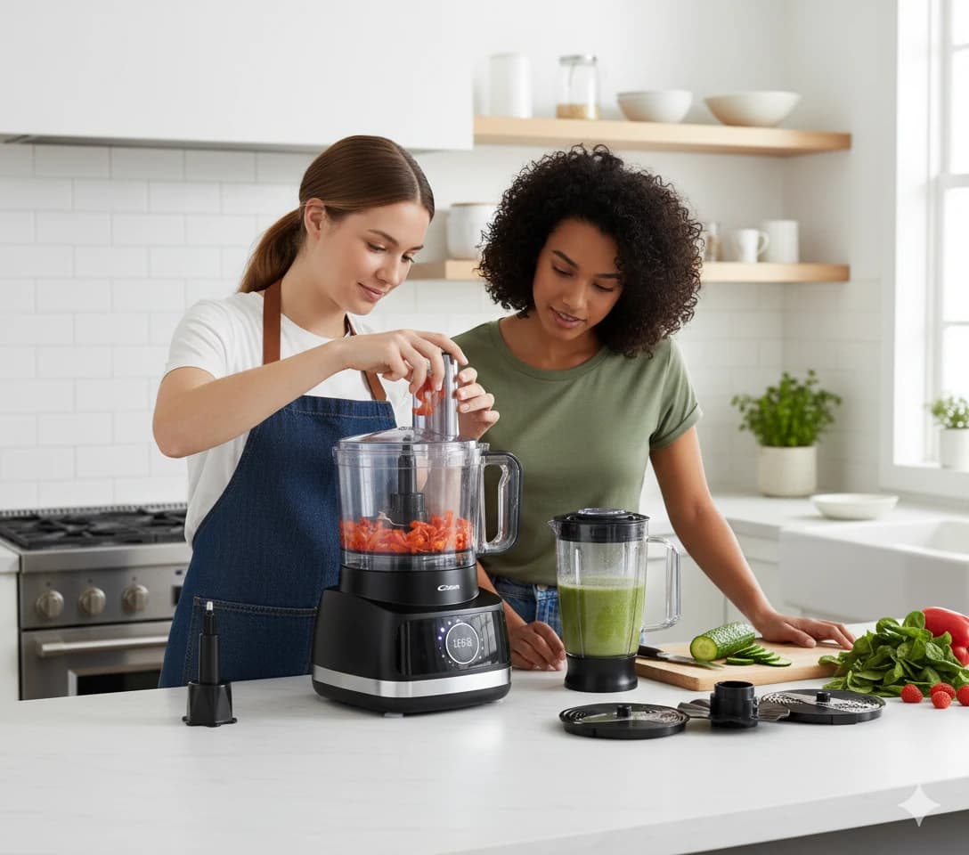 Conti 9-in-1 Food Processor, 800W