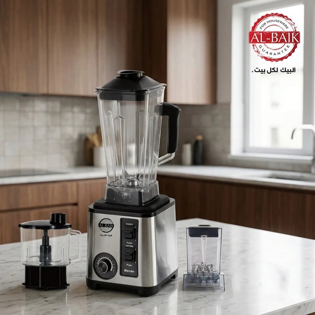 Albaik 8-in-1 Food Processor
