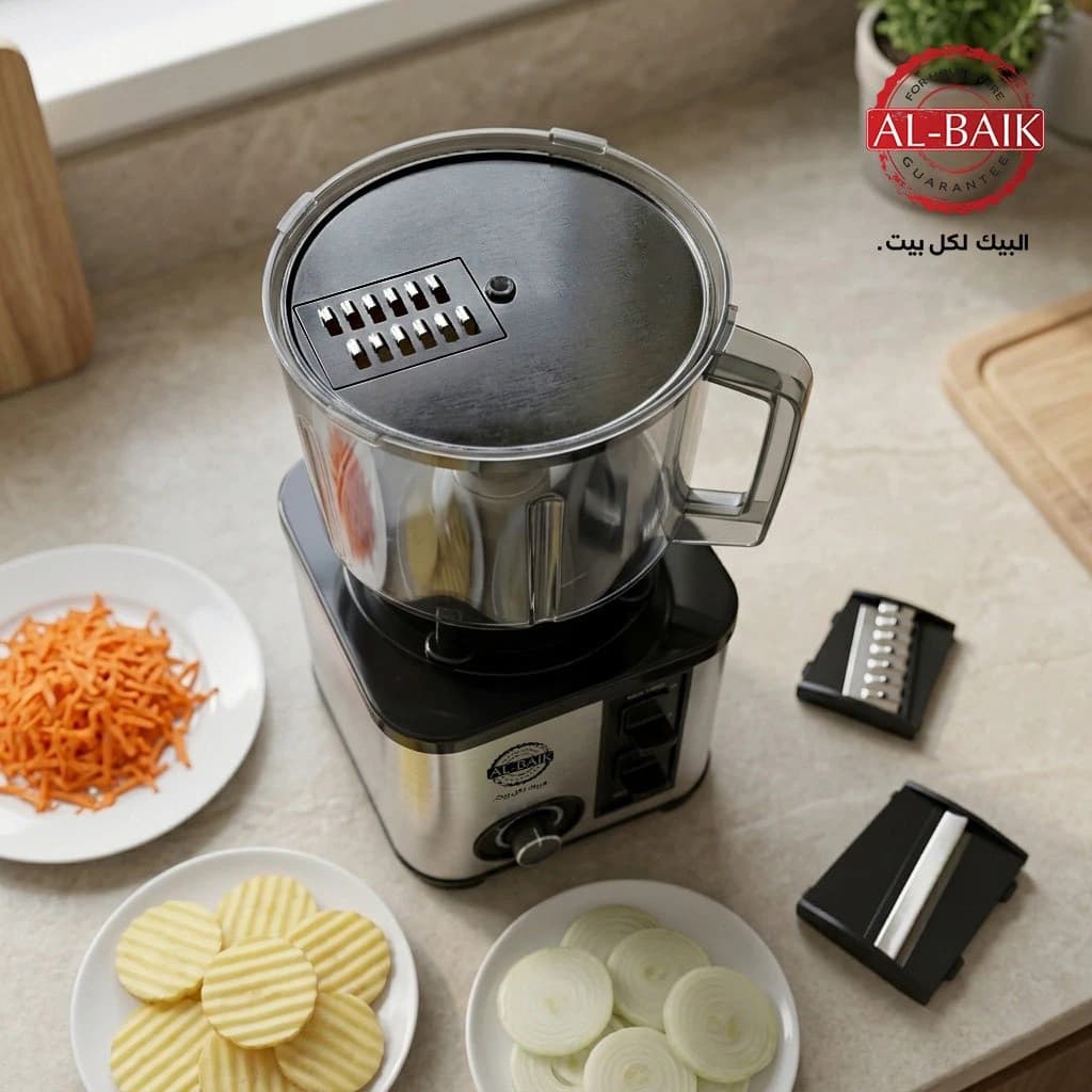 Albaik 8-in-1 Food Processor
