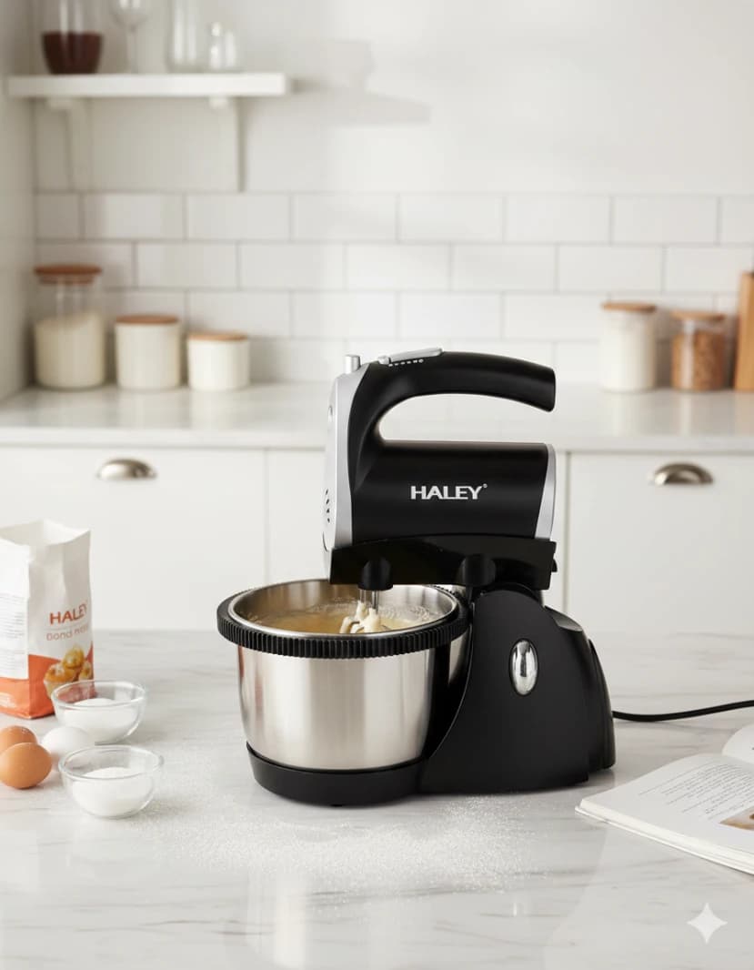 Electric Cake Mixer with Bowl by Hailey