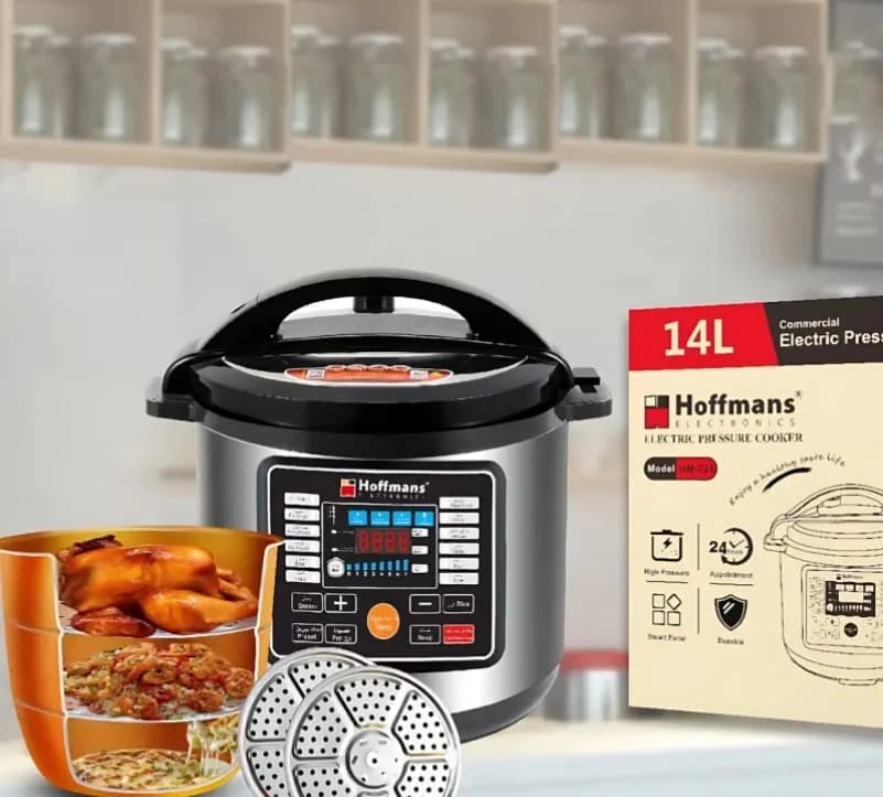 Electric Pressure Cooker 14L by HOFFMANS