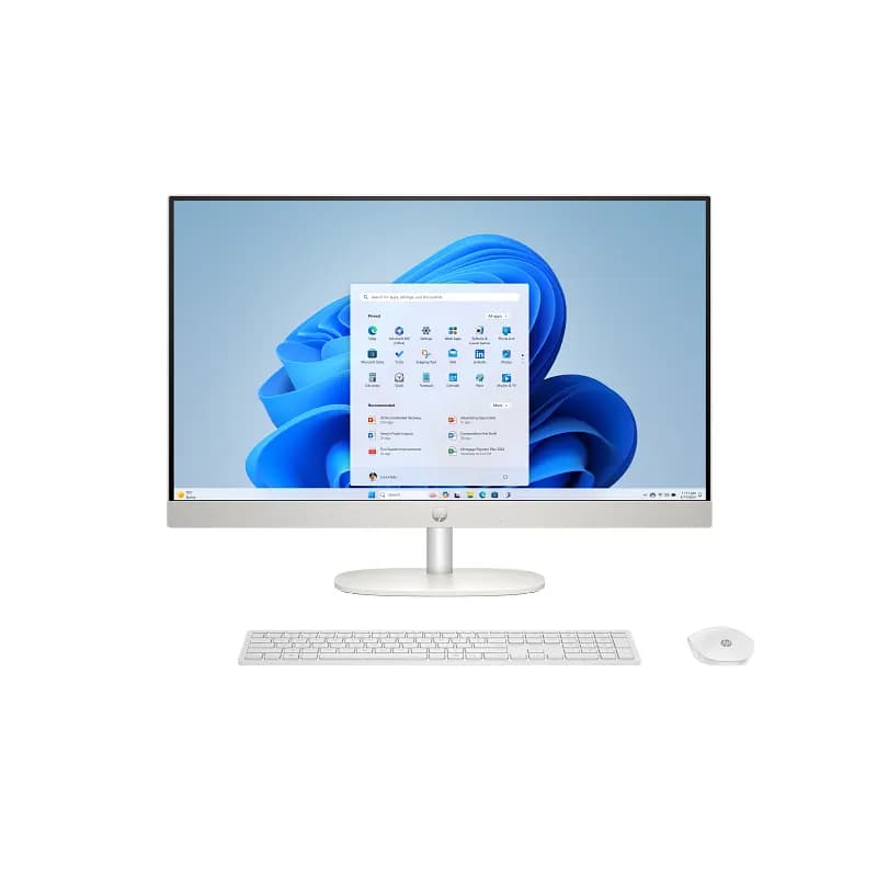 HP All-in-One Desktop Intel Core Ultra 7, 8GB RAM, 512GB SSD, 27″ Touch