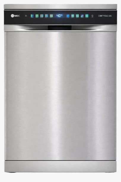MEC Dishwasher 9 Programs 3 Sprayers Silver DW7153CSS
