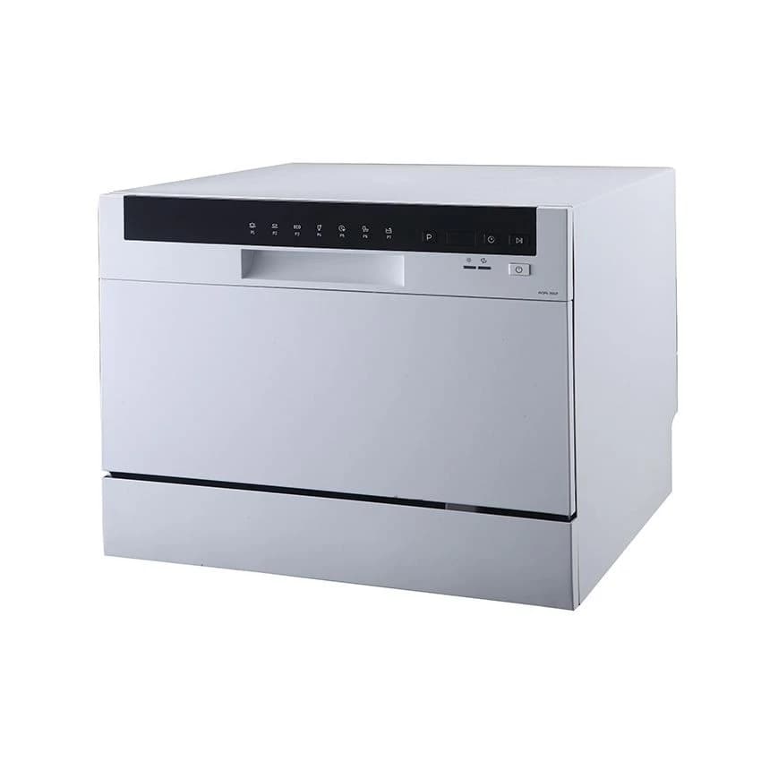 Midea Mini Dishwasher 7 Programs Silver WQP6-3602F