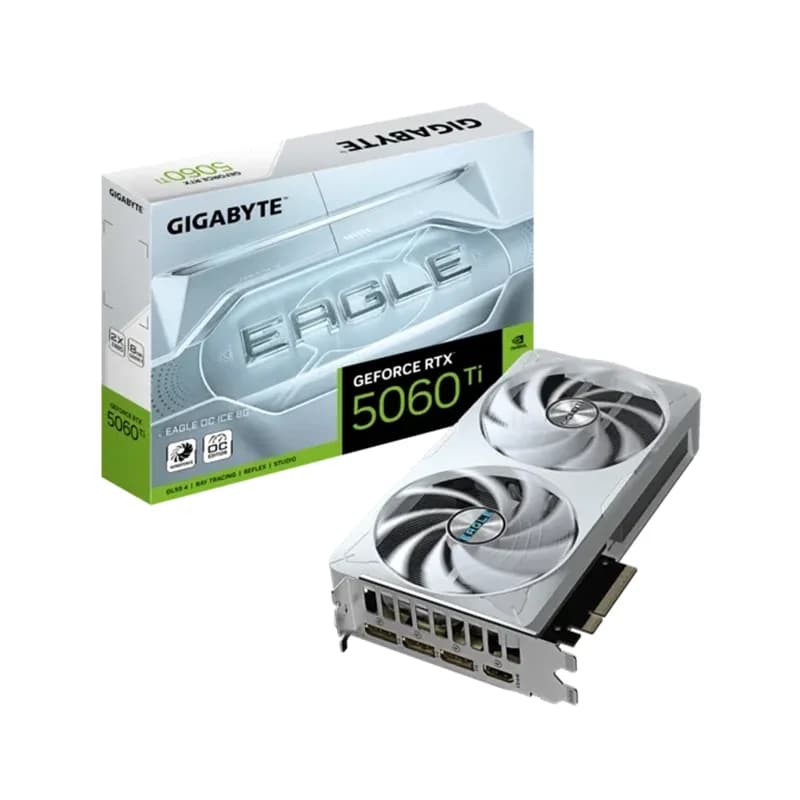 Gigabyte GeForce RTX 5060 Ti Eagle OC ICE 8GD GDDR7 Graphics Card
