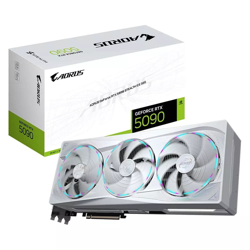 Gigabyte GeForce RTX 5090 AORUS Stealth ICE 32GB