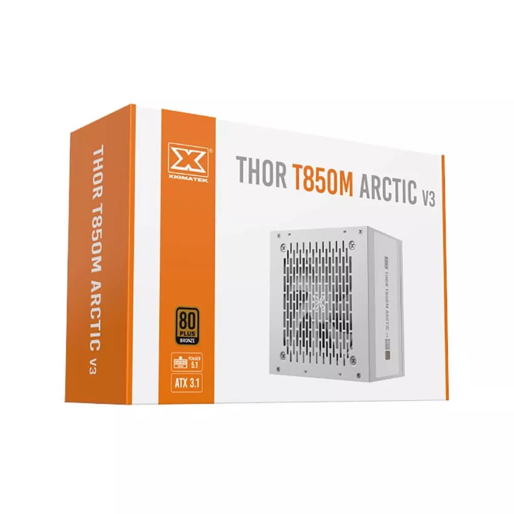 Xigmatek Thor 850W T850M Arctic V3 80+ Bronze Full Range Power Supply
