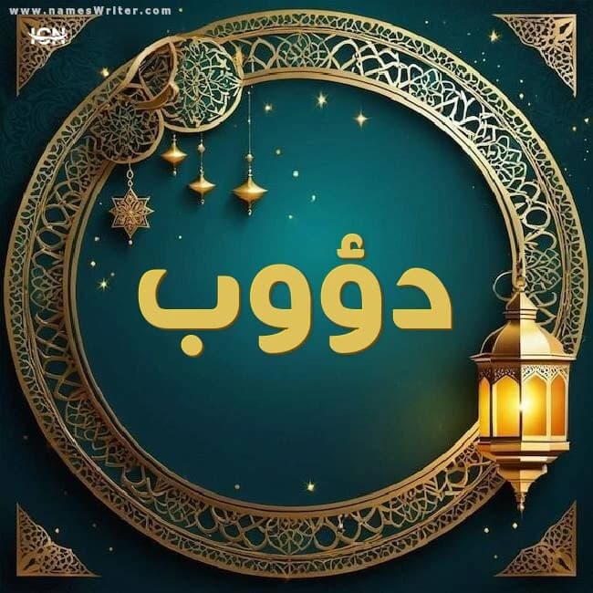 The meaning of the name Da'oub