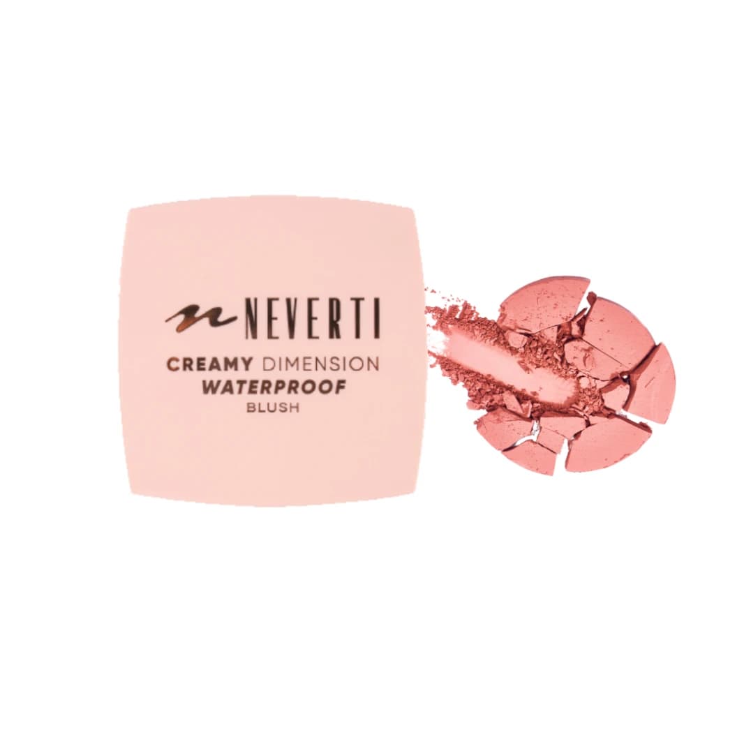 Neverti Creamy Dimension Waterproof Blush Shades