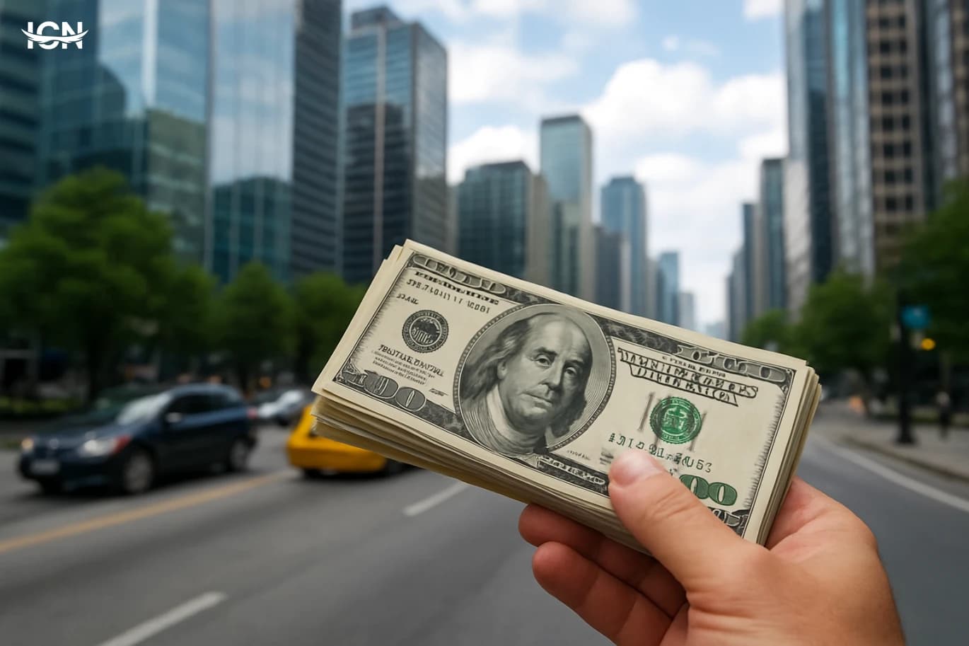 How Cash Moves Through a Modern City