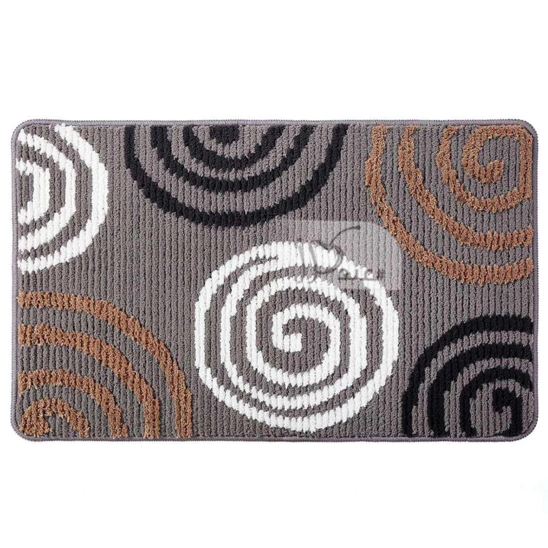Retro Waterproof Bath Mat - Soft Polyester (60x90 cm)