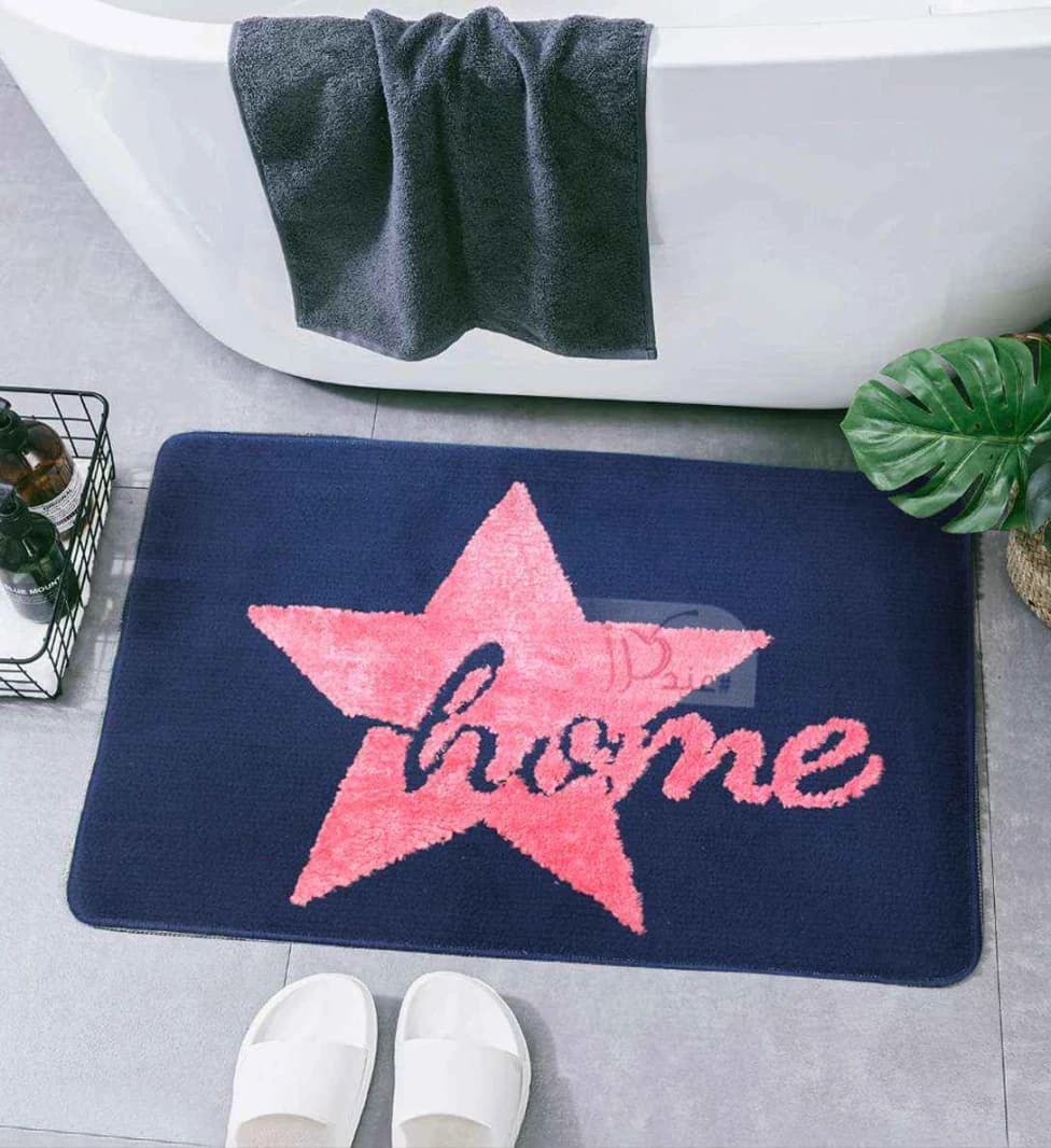 Retro Waterproof Bath Mat - 60x90cm