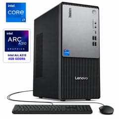 Lenovo NEW ThinkCentre NEO 50t Gen 5 (2024) Tower 14GEN Intel Core i7 20-Cores Wireless & Bluetooth - Black