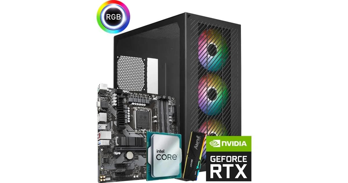 Intel Core i7 13700F PC Build with RTX 5060 8GB and 16GB DDR5 RAM