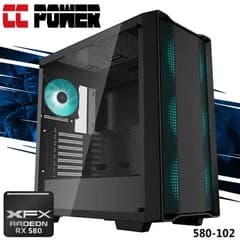 CC Power 580-102 Gaming PC with Intel Core i3 & AMD Radeon RX 580