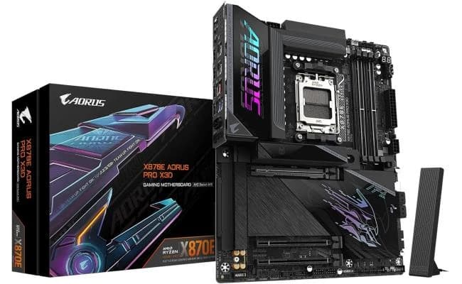 GIGABYTE X870E AORUS PRO X3D ATX AM5 Motherboard
