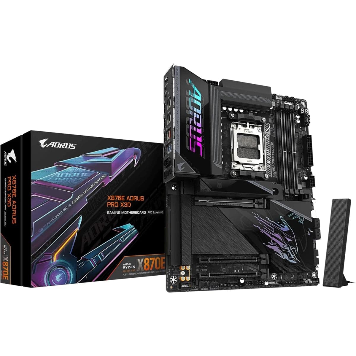 GIGABYTE X870E AORUS PRO X3D ATX AM5 Motherboard