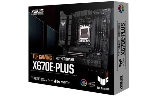ASUS TUF Gaming X670E-PLUS DDR5 AM5 Ryzen 7000 PCIe 5.0 Motherboard