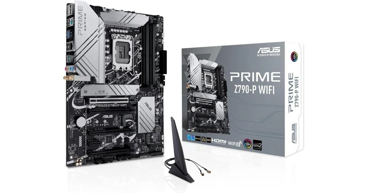 ASUS Prime Z790-P Wi-Fi 6 ATX Gaming MotherBoard
