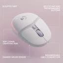 Logitech G705 Wireless Gaming Mouse - White Mist