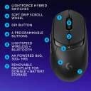 Logitech G309 Lightspeed Wireless Gaming Mouse, Lightweight, LIGHTFORCE Hybrid Switches