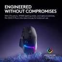 Logitech G502 X Plus Wireless Gaming Mouse, Lightspeed, HERO 25K, Black