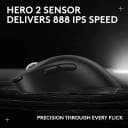 Logitech PRO X SUPERLIGHT 2 DEX – 60g Wireless Gaming Mouse