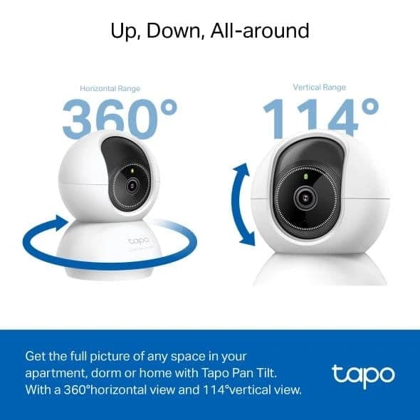 Tapo C230 Pan/Tilt AI Home Security Wi-Fi Camera 5MP Indoor Camera