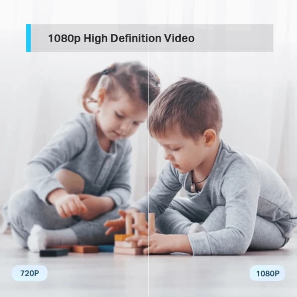 Tapo 2MP Indoor Pan/Tilt Security Wi-Fi Camera TC70