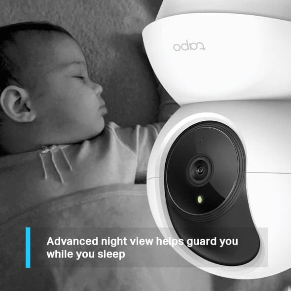 Tapo 2MP Indoor Pan/Tilt Security Wi-Fi Camera TC70