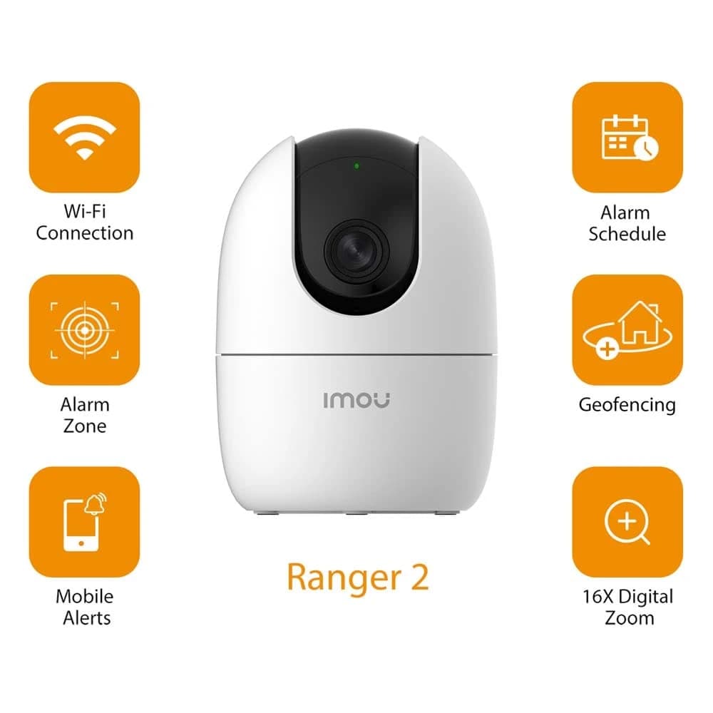 Ranger 2 Pro 5MP Smart Wi-Fi Indoor Security Camera | IMOU