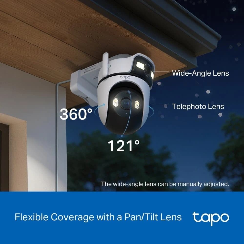 Tapo C545D 3MP Dual 2K Security Camera with Smart Tracking