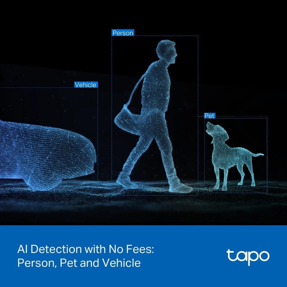 Tapo C545D 3MP Dual 2K Security Camera with Smart Tracking