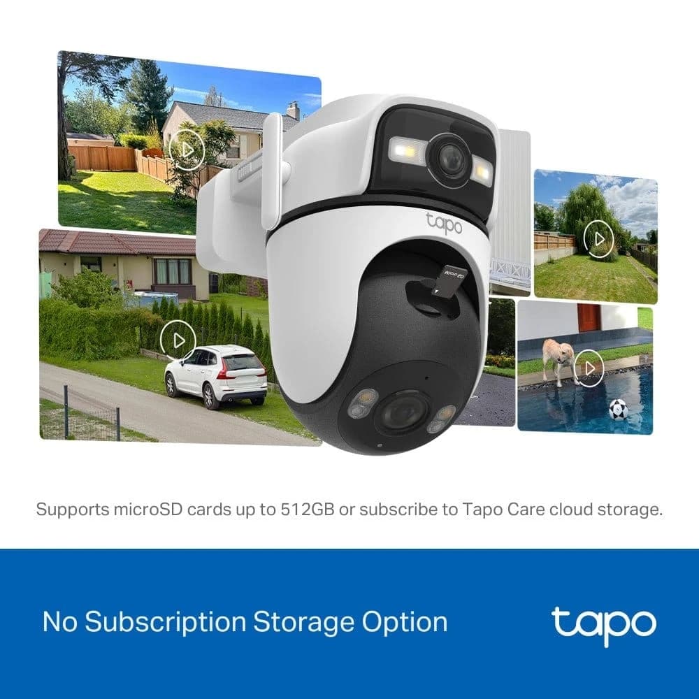 Tapo C545D 3MP Dual 2K Security Camera with Smart Tracking