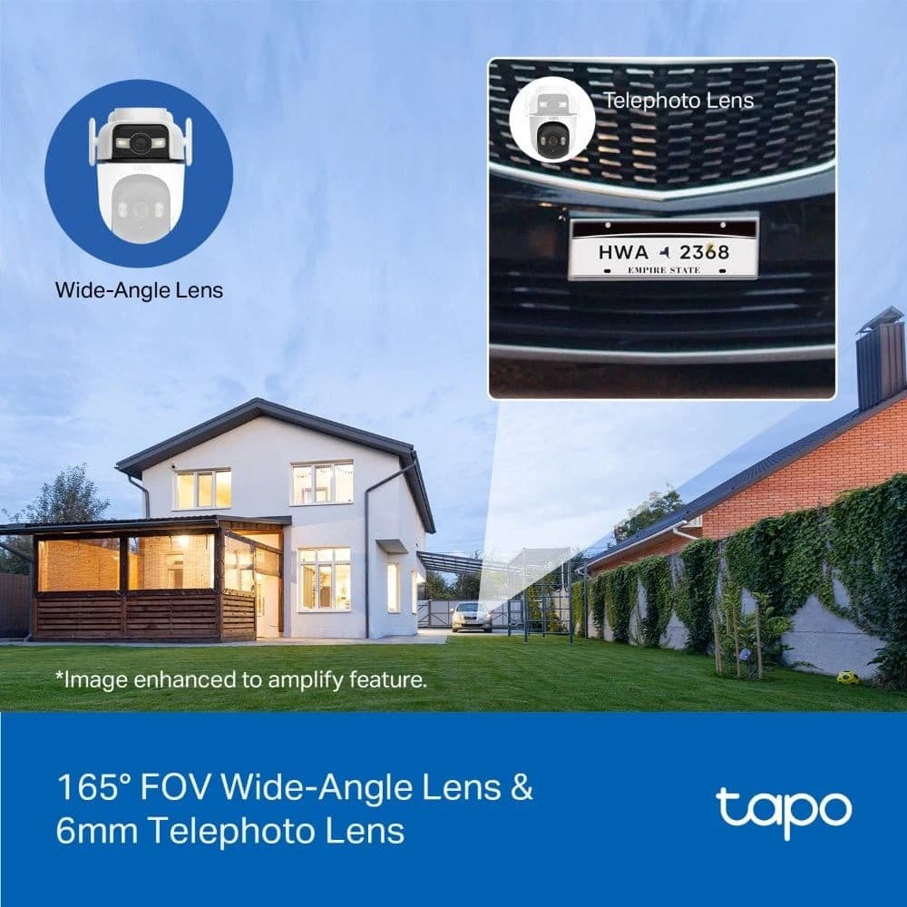 Tapo C545D 3MP Dual 2K Security Camera with Smart Tracking