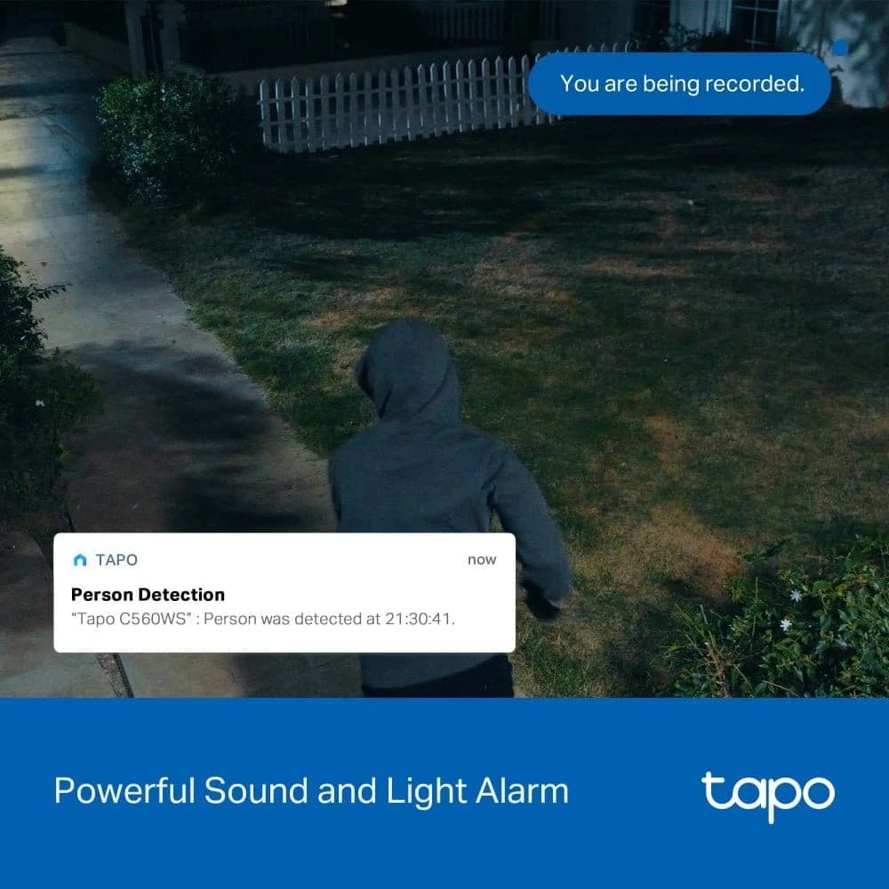 8MP 4K Camera with Smart Tracking - Tapo C560WS