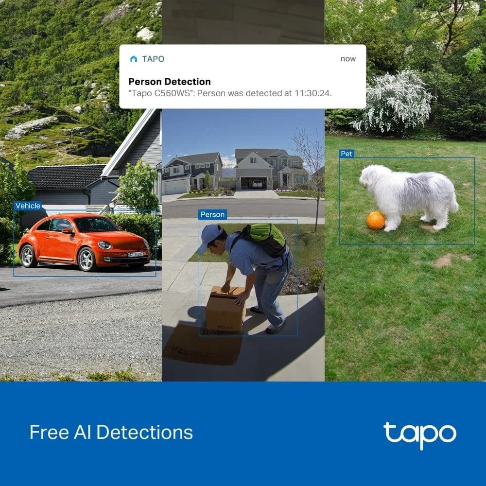 8MP 4K Camera with Smart Tracking - Tapo C560WS