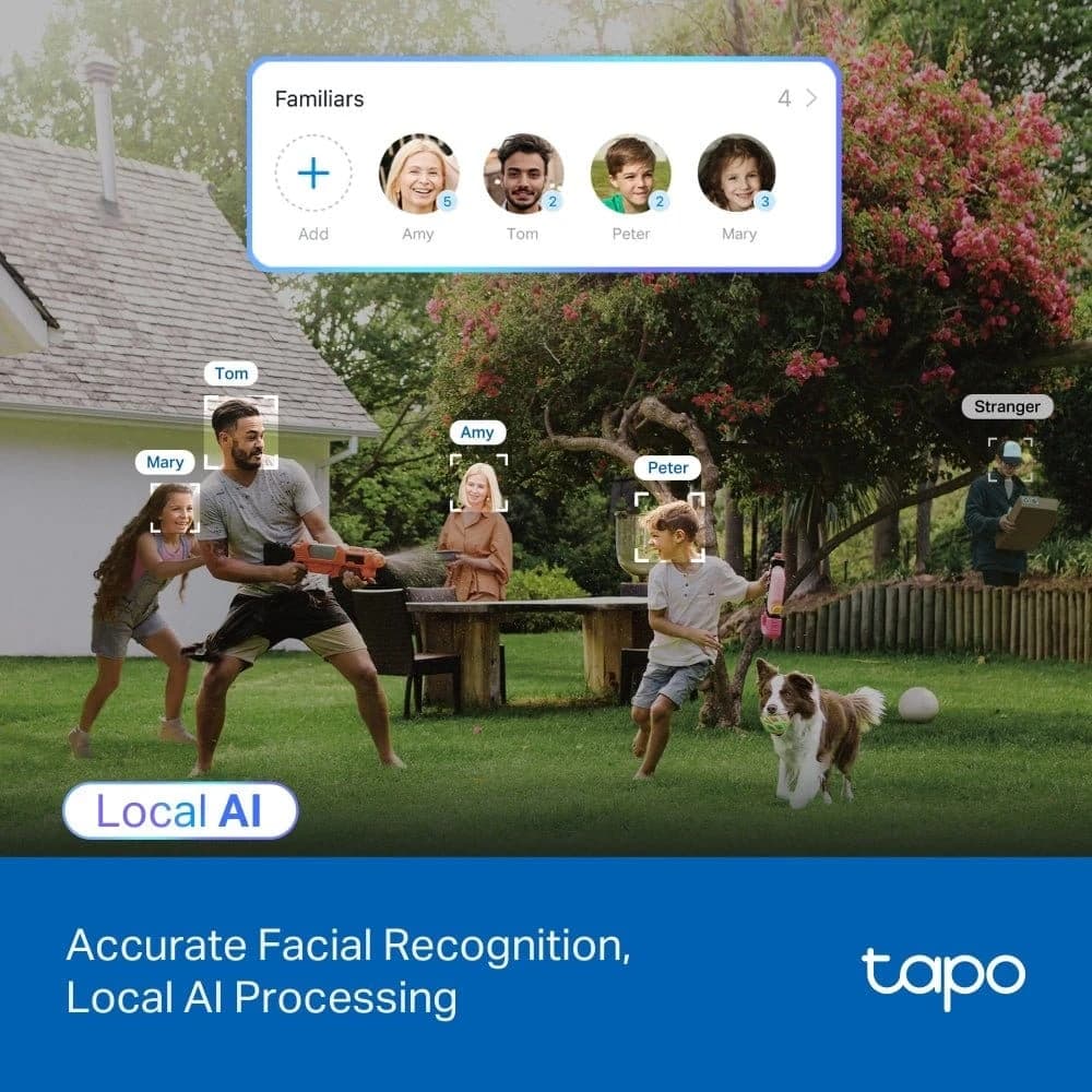 8MP 4K Camera with Smart Tracking - Tapo C560WS